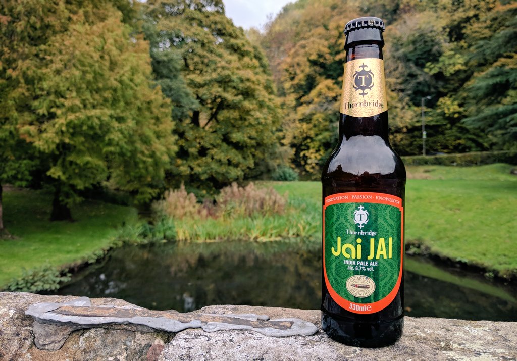 Jai Jai has landed @thornbridgeshop and to celebrate we will be giving away a case of this fantastic IPA to one lucky winner! We brewed this with our friends <a href="/CigarCityBeer/">Cigar City Brewing</a> please follow and retweet for a chance to win. Winner announced this Friday midday