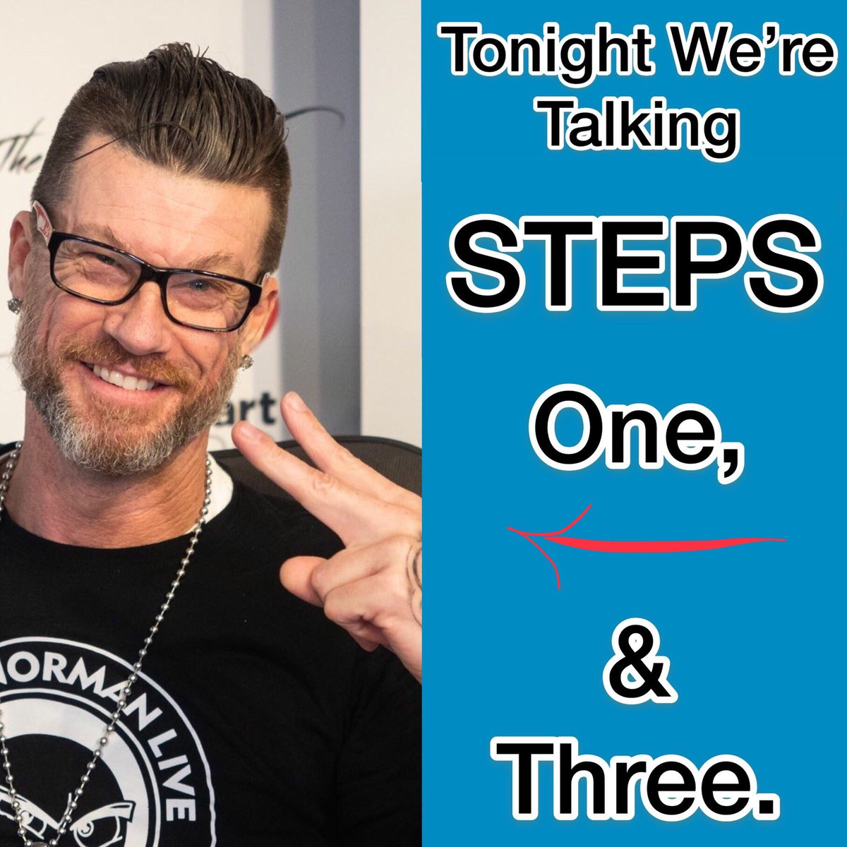 m2therockshow's tweet image. M2 is back live in the studio tonight to talk Steps 1, 2 &amp;amp; 3 from the Big Book. Make it a point to tune in to 1190AM, listen via the @iHeartRadio app or watch the show on FB LIVE from 7-8 PM/CST!🎙#workingthesteps #12steps #TheBigBook