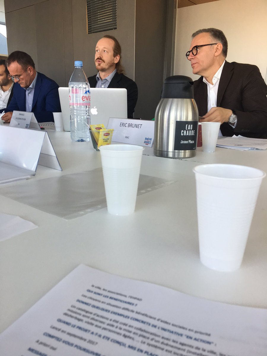 En direct du jury du #GrandPrixdesMaires organisé par #RMC et l’#AMF avec le soutien de <a href="/GMF_assurances/">GMF</a>