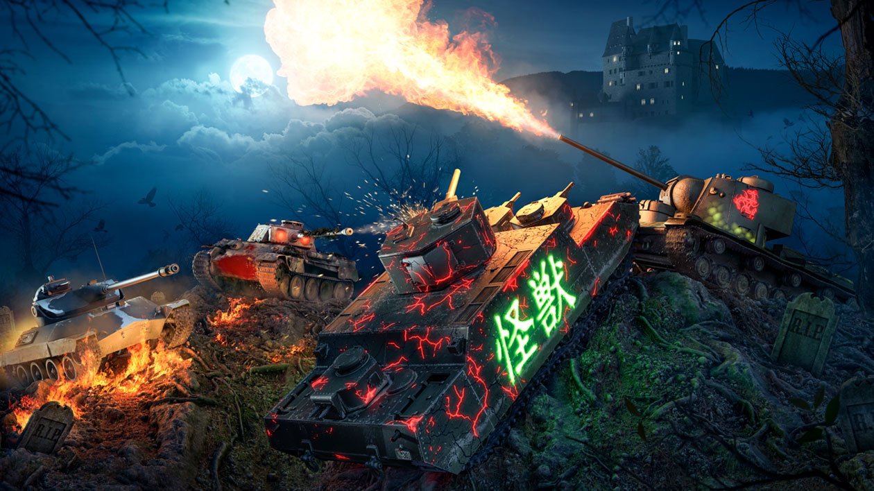 World Of Tanks Console On Twitter The Monster Hunter Op Will Unlock One Monster Tank Of Your Choice The Revenant Kraft S Panther Lycan T71 Kaiju O I Gorynych Kv 5 Hollenhund Lekpz M 41