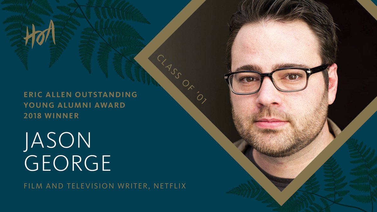 UOsojc's tweet photo. Political reporter. Screenwriter. Story chaser. Last week, the SOJC honored Jason George '01, the winner of this year's Eric Allen Outstanding Young Alumni Award. Congrats, Jason! 🎊🙌🎉 #lifeasajgrad Watch the video tribute here: https://t.co/GLa0FX2hlW https://t.co/9BukASfXVu