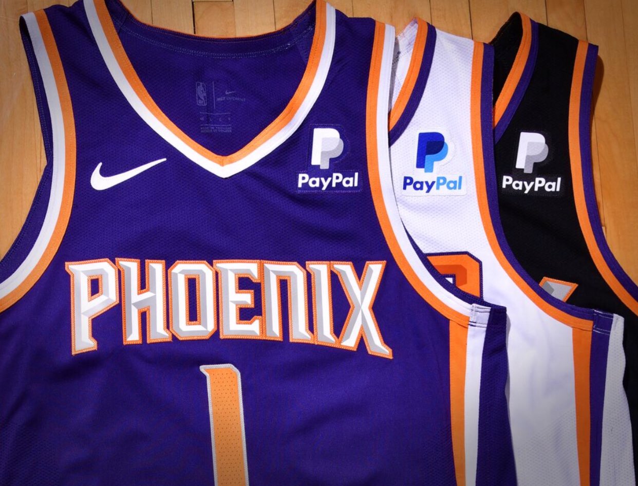 Phoenix Suns sign jersey patch deal with PayPal - ESPN