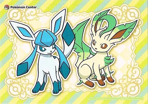 #ポケモンGOポケモンGOに第4世代キタ〜───O(≧∇≦)O────は、早くグレイシアとリーフィア捕まえたいよ〜!!! 
