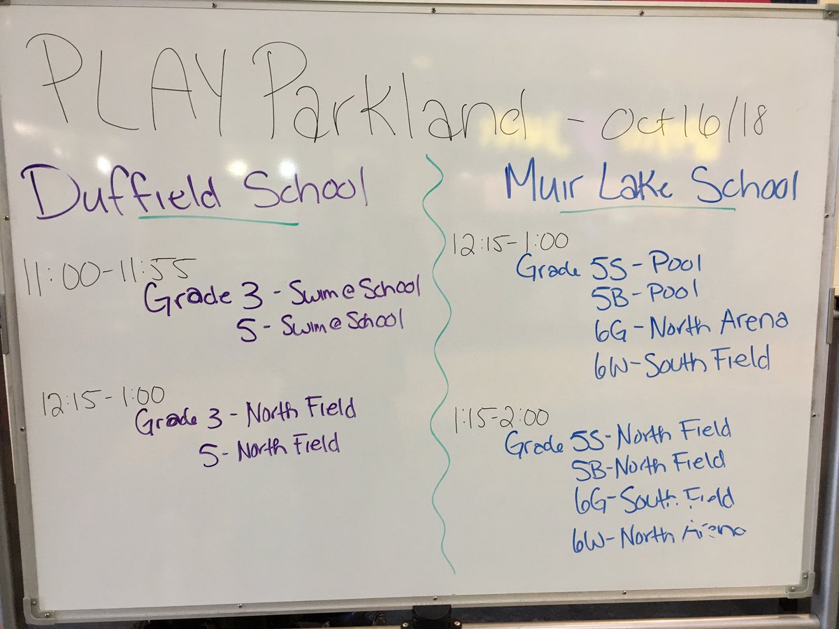 FeliciaOchs's tweet photo. Looks like a whole lotta fun is going on @TriLeisure with @psd_70 Way to go! #PLAYParkland https://t.co/TDqCgxrDBB