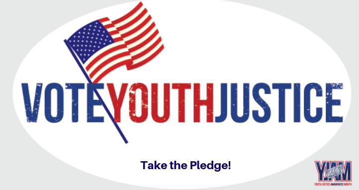 justiceforyouth's tweet photo. @CLASP_DC Help us fight #Unjustice & take the #VoteYouthJustice Pledge! By signing our petition & sharing it on social media, you are committing to and encouraging your networks to commit to voting and holding elected officials accountable for how they treat youth https://t.co/IQacWMJPSv https://t.co/bbGBqfKUPW