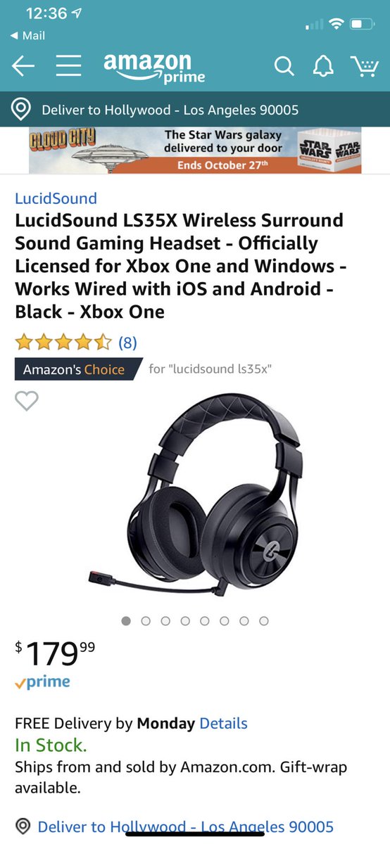 StuntManGene's tweet photo. Hey everyone trying to get their hands on a pair of @LucidSoundAudio #LS35x’s I’d hit up @amazon right now because it says they’re in stock! https://t.co/yr3Fss0pow