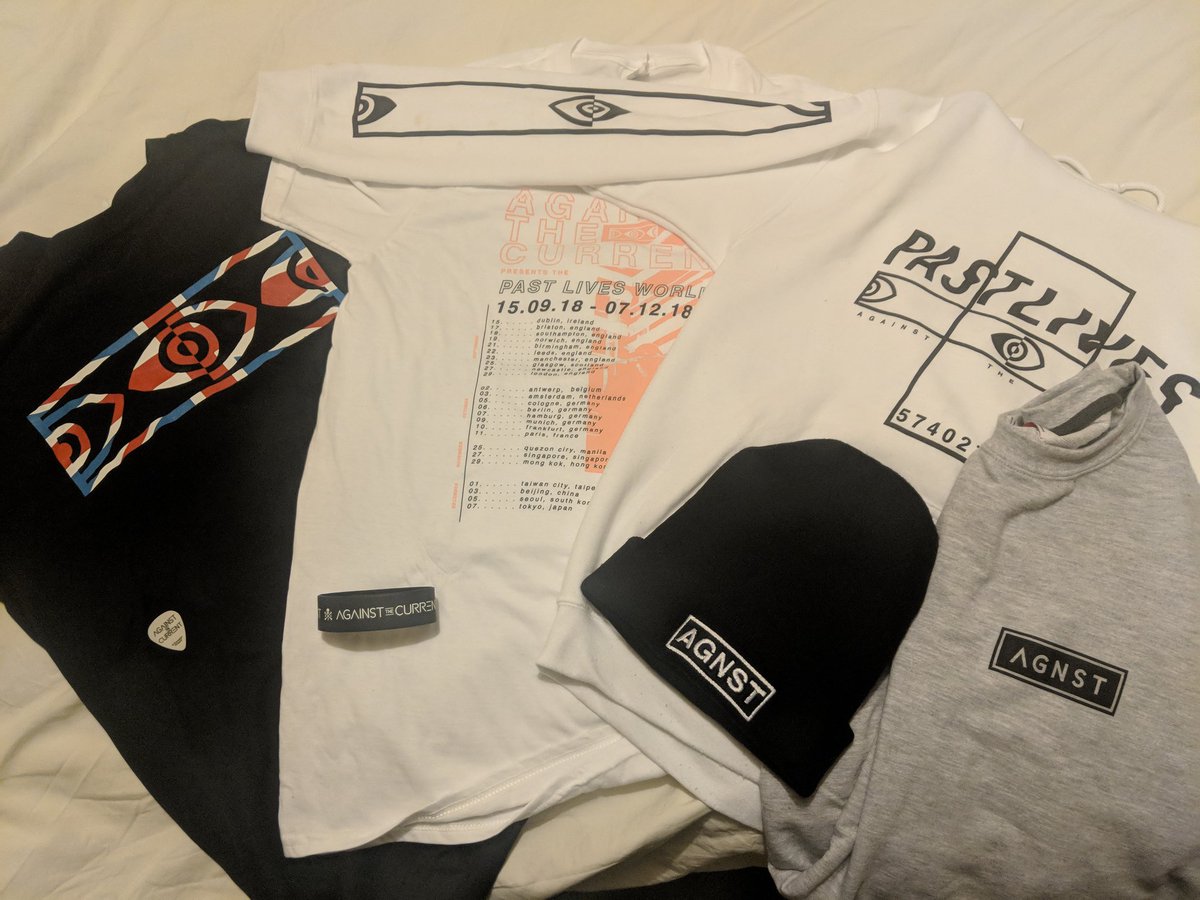 atc_jordan's tweet photo. @ATC_BAND Just the essentials... 😂 #sorrybankbalance https://t.co/v8ON9zo9Mz