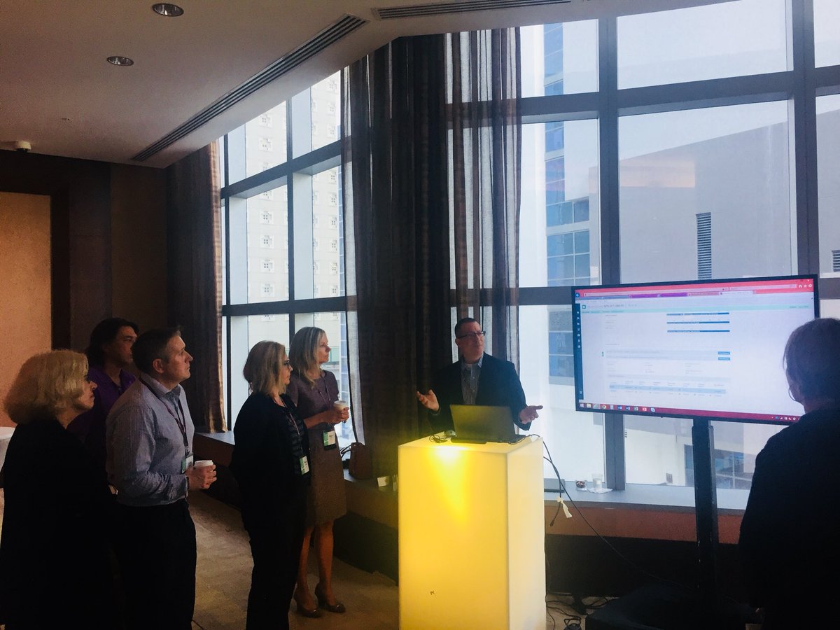 FINEOS's tweet photo. #FINEOSGlobalSummit18 Demo Hour happening now! Learning all about #insurancetechnolgy to enhance the #customerexperience https://t.co/ORmFyYGJVz