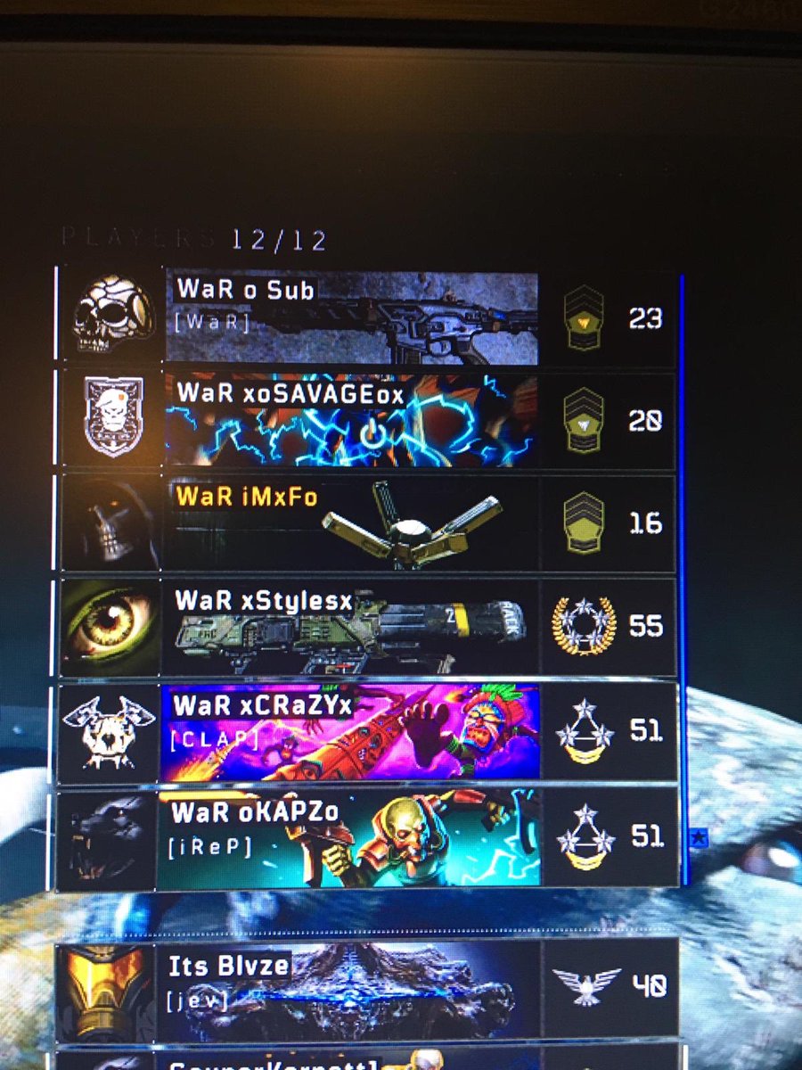 WaR_XB1's tweet photo. #squadgoals #WaRClanOfficial https://t.co/D3fJymKfTs