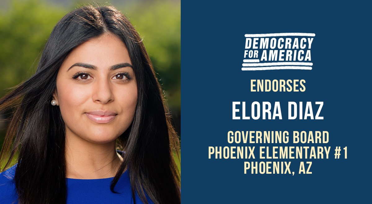 DFAaction's tweet photo. These two young educators from Arizona have motivated me to stand strong and keep fighting as we move on to Midterms and beyond. 5/ #DFAChat https://t.co/tc8L7tFz8e