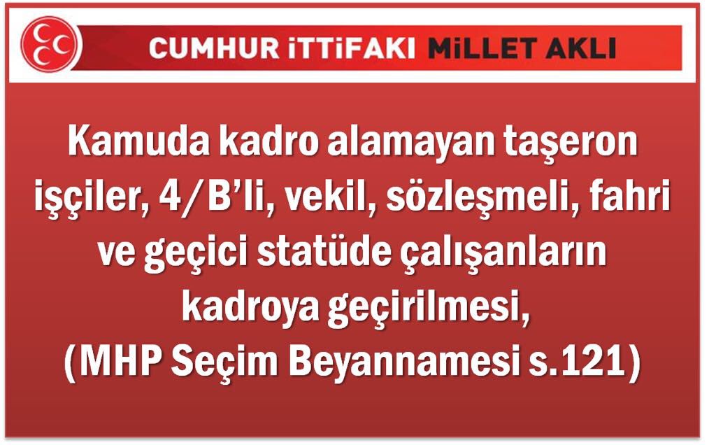 0a9245a9f9d7440's tweet photo. "Sözleşmelere KadroSözü"
Seçim beyannamesi yerini bulsun https://t.co/pLf6ipF3lv