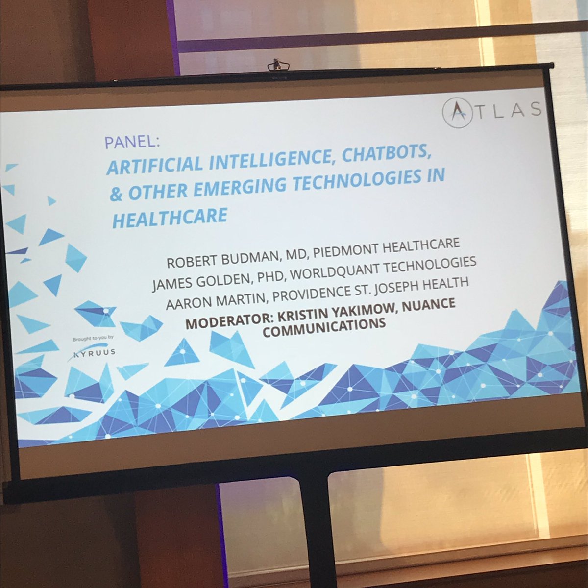 chrisboyer's tweet image. Interesting topic to close out today’s conversations at #AccessATLAS