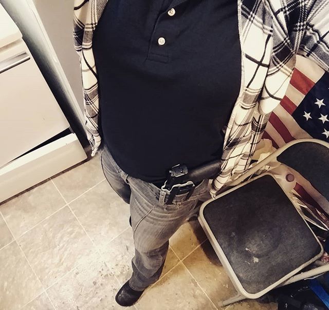 Bluelaunch_ccw's tweet photo. Lol I can't figure out how to angle the camera for a #topdowntuesday I'm such a goof! Anyways this fall is gonna be tough. 93F in FL today. Go ahead poke fun at me...
...
#weathervibes #fallfashion #concealedcarrywomen #concealedcarry #guns #gunslifestyl… https://t.co/B8AFbC8Ufn https://t.co/8pZ2c4BY0y
