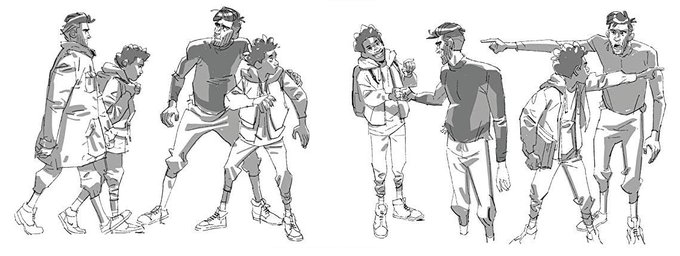 After watching a brilliant presentation about the Making of Spiderman into the Spider-Verse at Adobe MAX, guess it's time to repost this first collection of concept art made for the movie!

Can't wait to welcome Justin K. Thompson in Paris for IAMC19! 