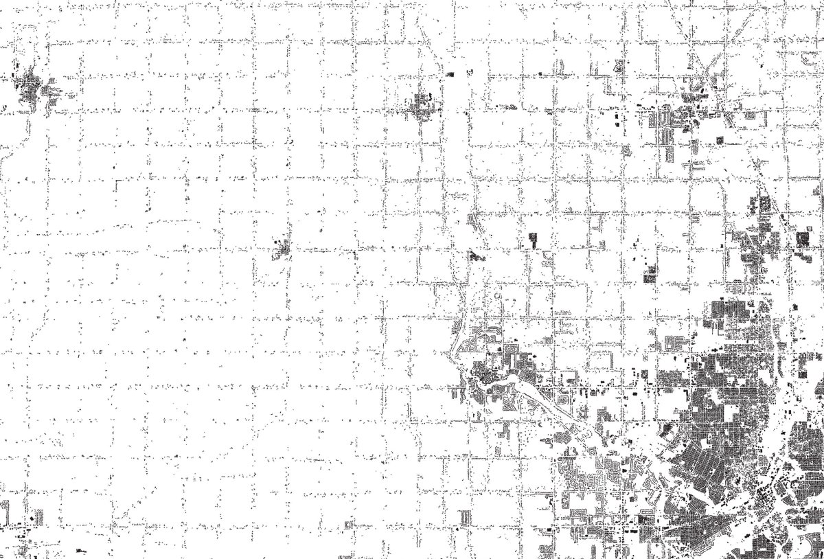 hansbrinker's tweet photo. Un mapa de todos y cada uno de los edificios de Estados Unidos. 

Esto que ha hecho el @nytimes es alucinante. Todos los edificios del país en un mapa que además es navegable. 

El legado construido de los Estados Unidos. 

https://t.co/XHHAO8FD23 https://t.co/KT9sJTn4k2