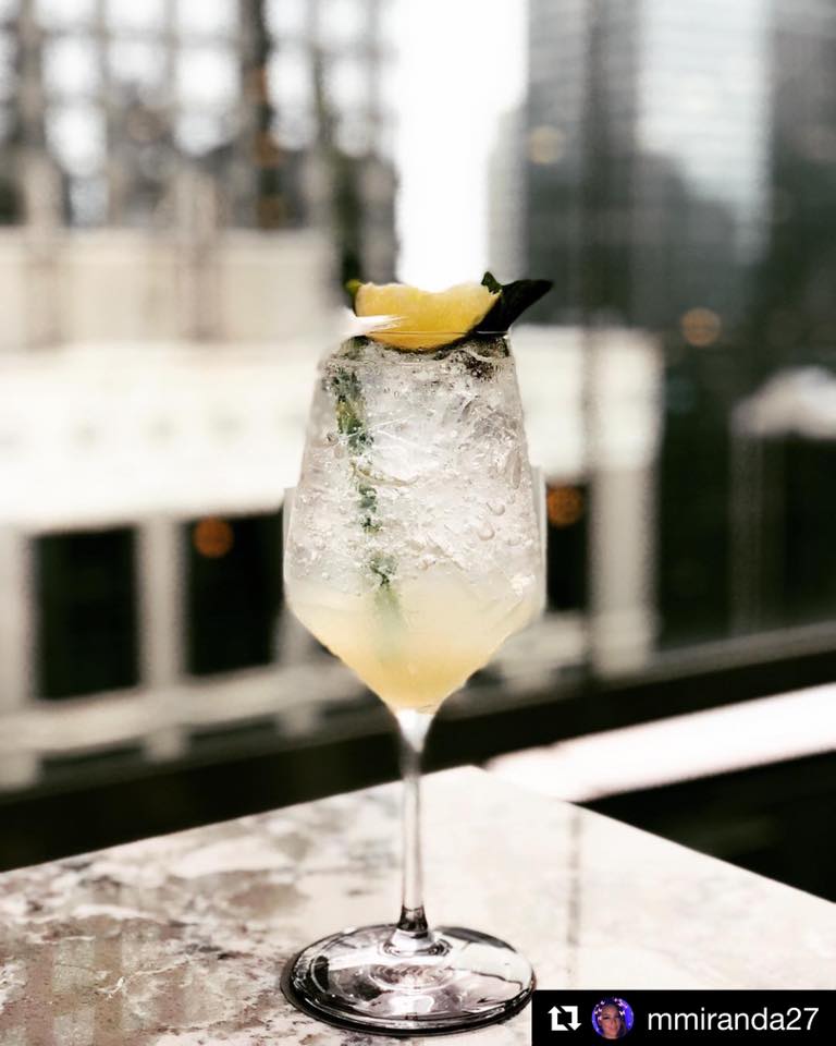 ROOFontheWit's tweet photo. Nothing goes together better than a craft cocktail + a rooftop view… 🍾🍾🍾 #ROOFPresents #Cheers https://t.co/Enr7eLsDMh