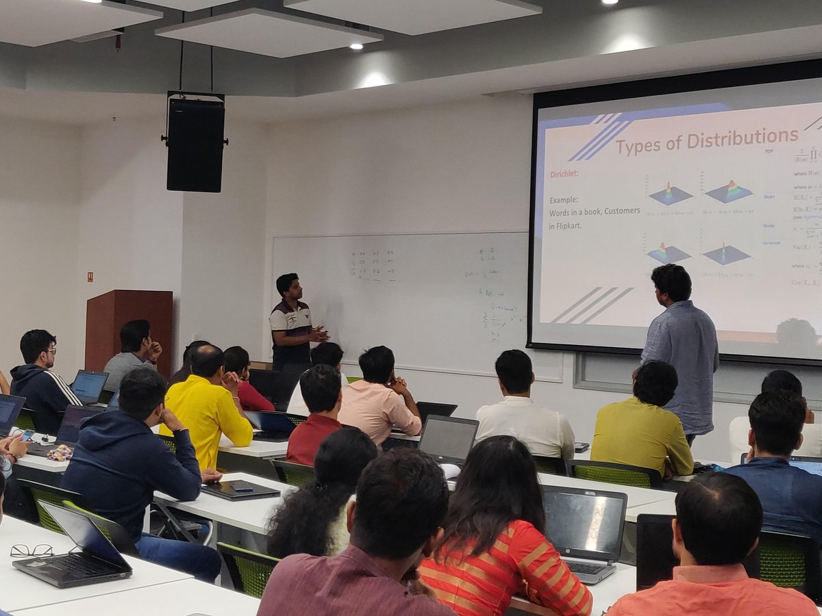 WorkAtFlipkart's tweet photo. Equipping Analytics professionals for the future at @Flipkart's exclusive program on #Statistics and #MachineLearning. The action-packed program, powered by #Flipskool is a comprehensive module spanning the core foundations of #ML to cutting-edge #AI and #DeepLearning. https://t.co/zjsw1LSFU8