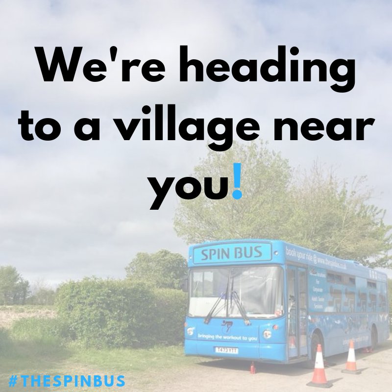 thespinbus's tweet photo. #TheSPINBUS is heading to a village hear you on Thursday nights from 6:30pm! 🚴

If you're interested in championing a group together in your village just get in touch &amp; let's get the ball rolling. 💪

Start planning! 😍🚴 https://t.co/cv2cvWfC9s