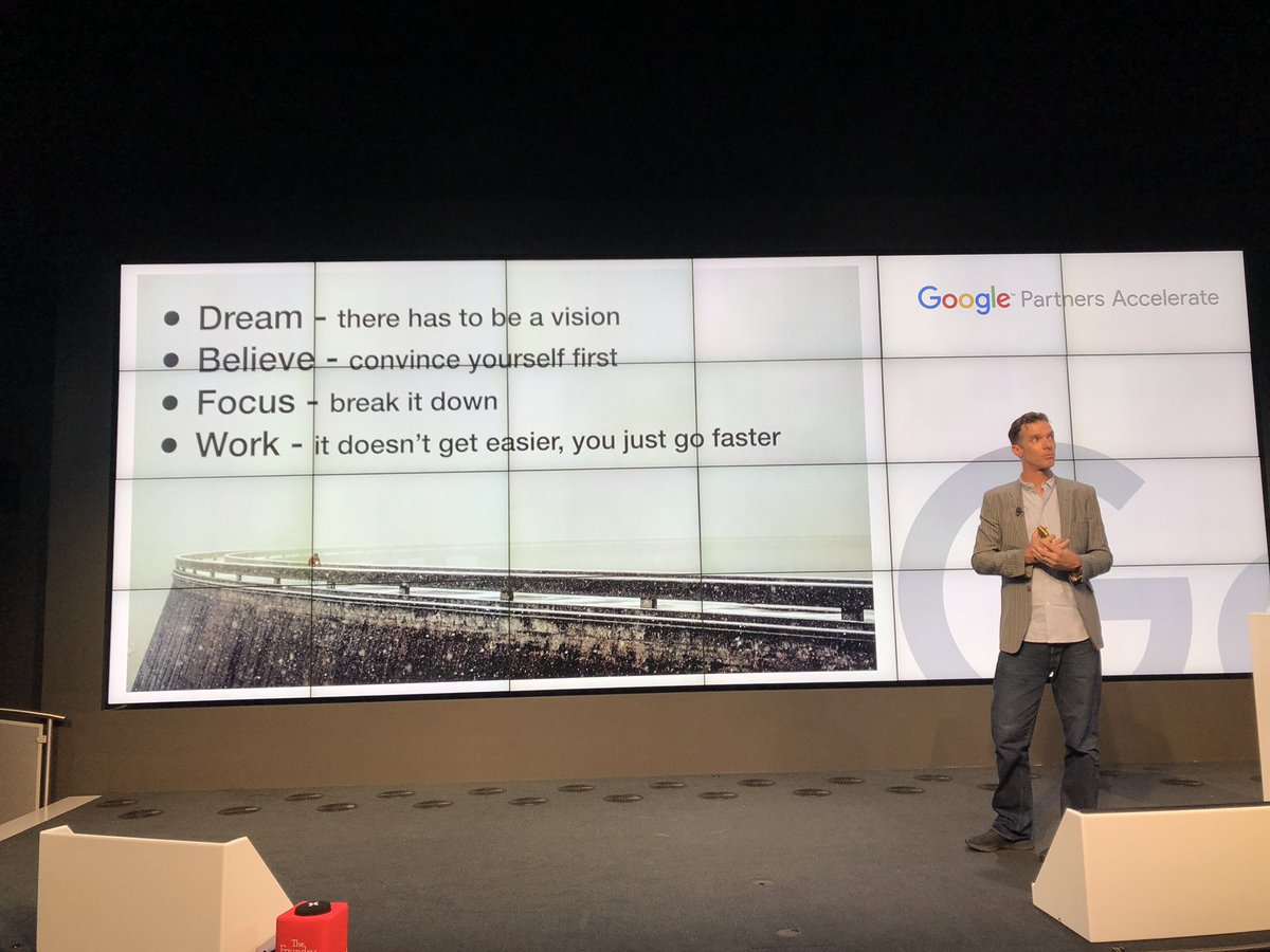 #PremierPartnerAwards Geil, das letzte Zitat von David Millar, frei übersetzt: Arbeite - es geht nicht einfacher, du bist schneller