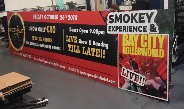 GraphPrintIE's tweet photo. Looking for a sign? π€ This is a 16ft x 4ft corriboard weβve just done for the Christmas Programme at the @GreenIsleHotel Get in touch now! https://t.co/U5ZRjSdhpb #graphprint #printing #business #signage #brochures #flyers #businesscards #familybusiness #dublin https://t.co/pMh2kw0hH4