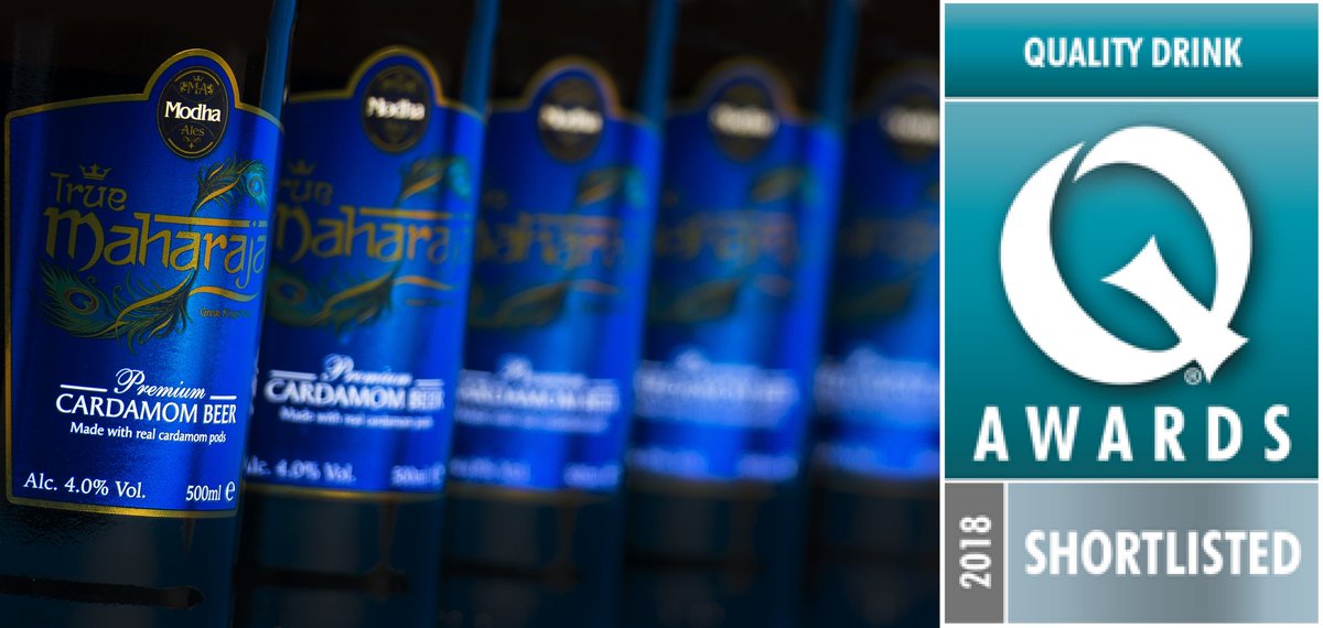 modhaales's tweet photo. #ModhaAles #TrueMaharaja #Cardamombeer #QualityDrinksAwards @QualFoodAwards https://t.co/FYWvyHguww