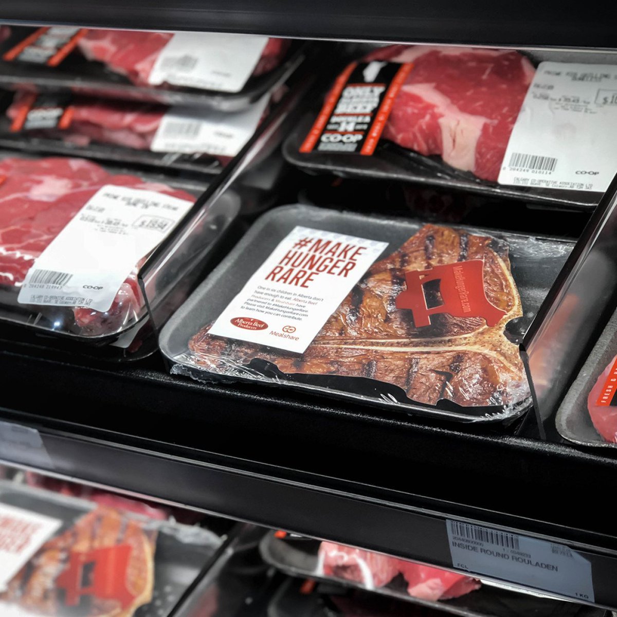 simplyWS_'s tweet photo. We saw the chance for a perfect partnership between our clients @albertabeef & @MealshareTeam, which resulted in #MakeHungerRare. Thanks to @CalgaryCoop for helping us put this awesome campaign in the spotlight for this photo shoot. #WorldFoodDay #ZeroHunger https://t.co/X2PWfTeaUR