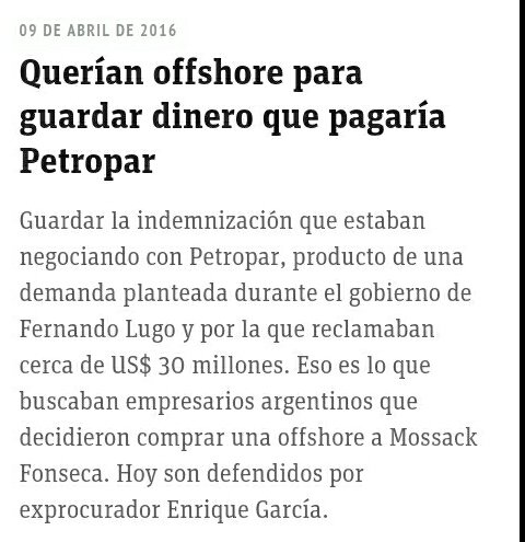 Leonard61158764's tweet photo. La OFFSHORE EN PARAGUAY DEL SOCIO DE LLERMANOS. ademas el KIECHNERISMO le dio un NEGOCIO POR 13 MILL DOLARES EN 2009. https://t.co/akykdMvXaK