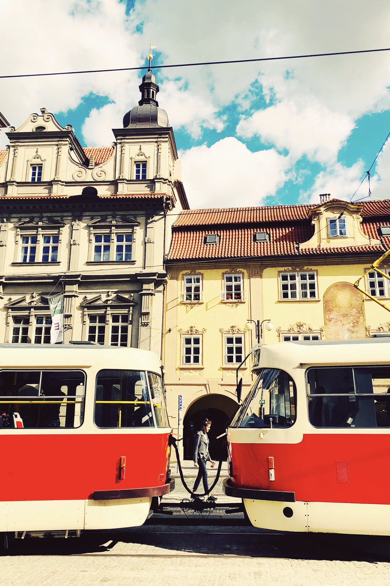 Mymyyuen's tweet photo. Caught my eye... #trams #prague #tramlovers https://t.co/Xv2fHoWssx