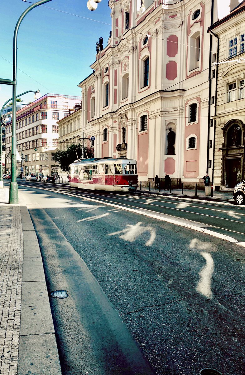 Mymyyuen's tweet photo. Caught my eye... #trams #prague #tramlovers https://t.co/Xv2fHoWssx