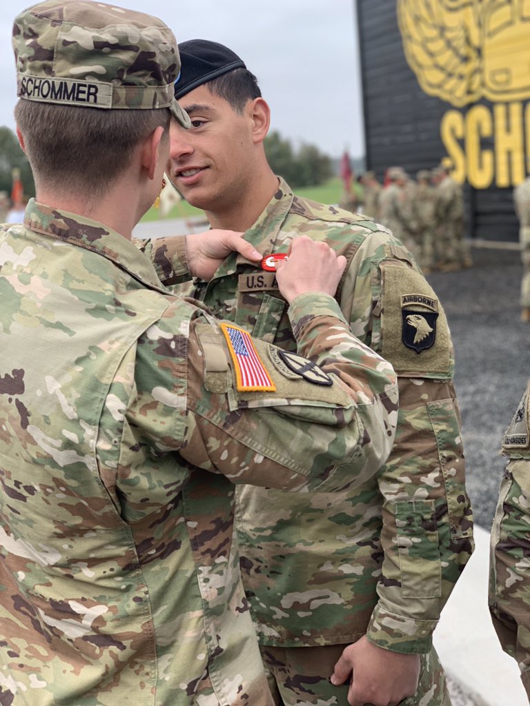 W_CFistPLT's tweet photo. Congratulations to SSG Lomeli , and SPC Most for graduating Air Assault Course. Class number AA 40-18 (what class are we in)Great job!⛩️♠️
@RealRAK97 @WCurrahee6 https://t.co/oJi6r3PDku