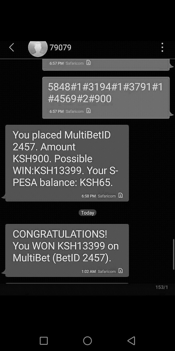 Tonygambler's tweet photo. RETWEET FOR INSTANT FOLLOW..
Get HTFT maches for payment after win deal get 4-15 odds DAILY... To get the odds text HTFT to 0702235926. Use text
Msg
#KaribuniKenya
#SMEroundtable
#NairobiDeputyGovernor
#SMEconference2018
#MigrationWithDignity
#WorldFoodDay
Gor Mahia https://t.co/McprmOshmI