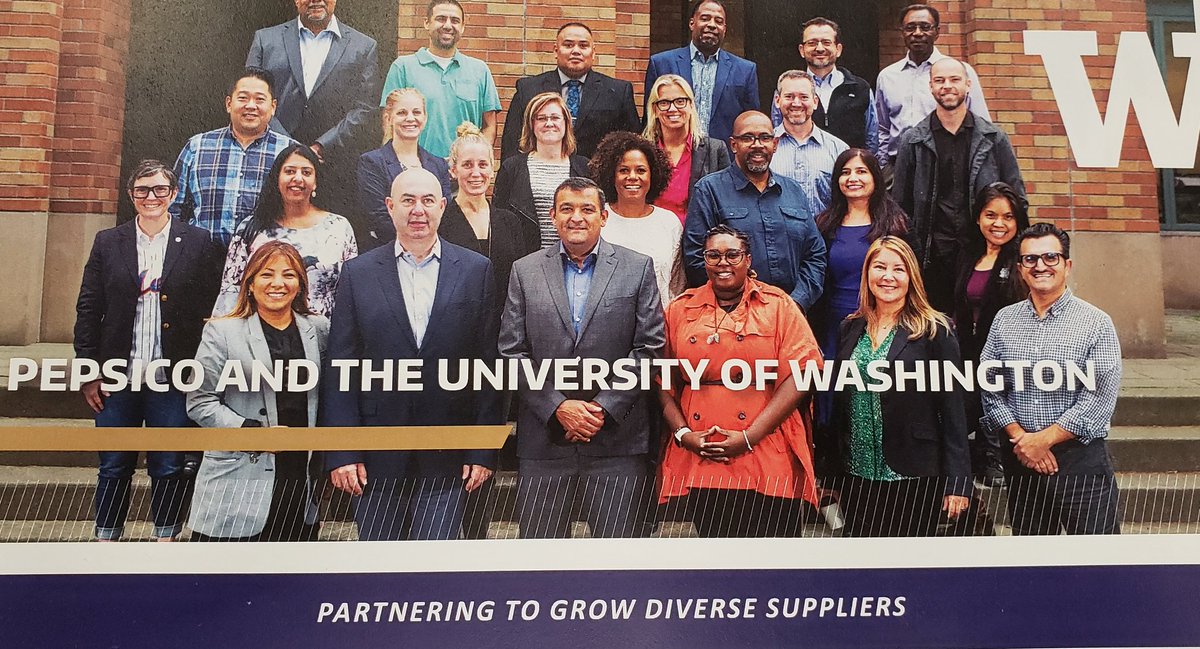 PepsiCoSD's tweet photo. Come to our booth #1117 at 3pm to find out about our work with @UW_Consulting and meet @mverchot! #NMSDCConference https://t.co/zfYYscvwCX