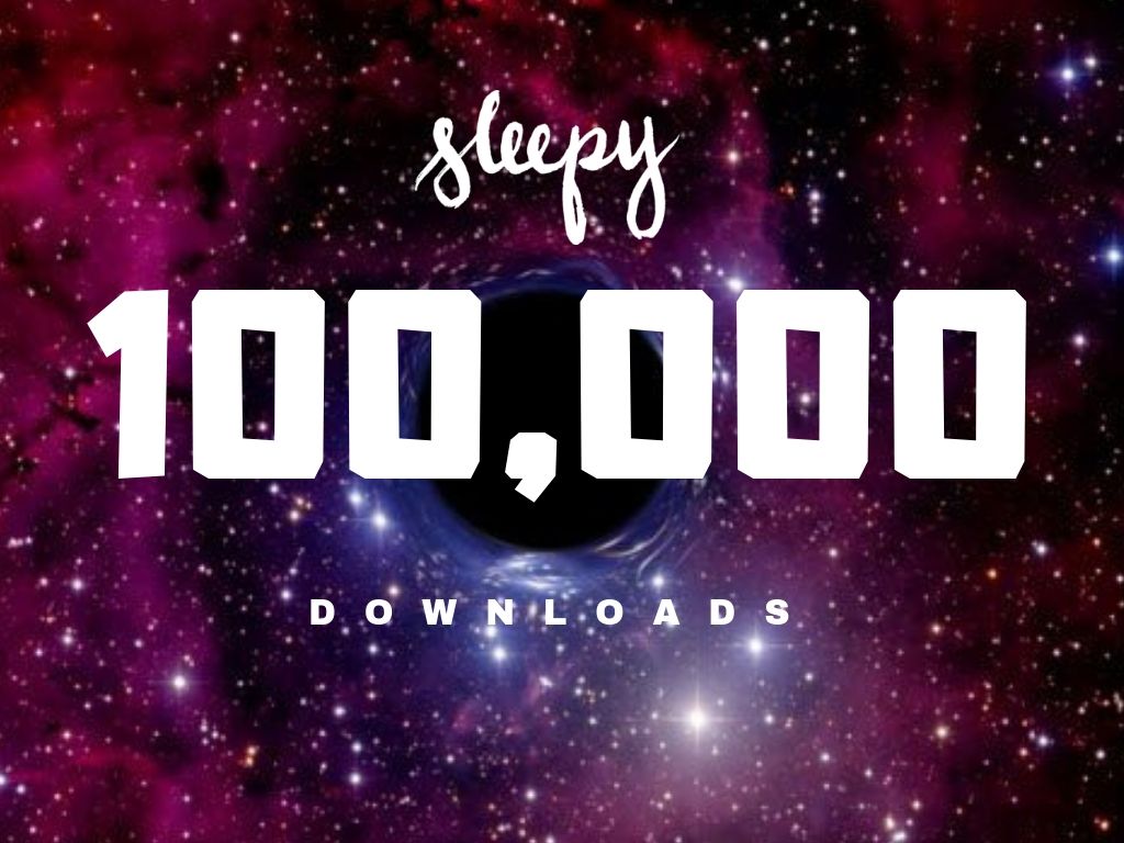 Sleepy just broke 100,000 downloads and is downloaded in 74 countries! So insane, super humbling. If you want to be a part of making the show and helping people sleep, you can donate even $1/month on Patreon: buff.ly/2RU6dgX Let's keep growing. #sleep #sleepy #wellness