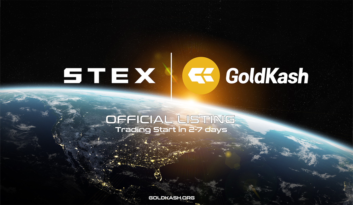 GoldKash XGK just confirmed on Listing on STEX. Trading will start in 2 to 7 days until further announce. We will working closely with STEX for wallet testing. Stay tune with us, Happy Mining and Trading..
#XGK #GoldKash #STEX