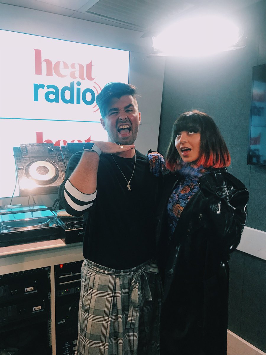 heatradio's tweet photo. We went #BackTo1999 with @charli_xcx and @Jordan_lee talking all things Troye Sivan, proper picturesque hometowns and actual outrage at the cost of Freddo's! Full video on the way soon 💚💚💚 #CharliXCX #Troyeblemakers https://t.co/5zeBzhCW8z