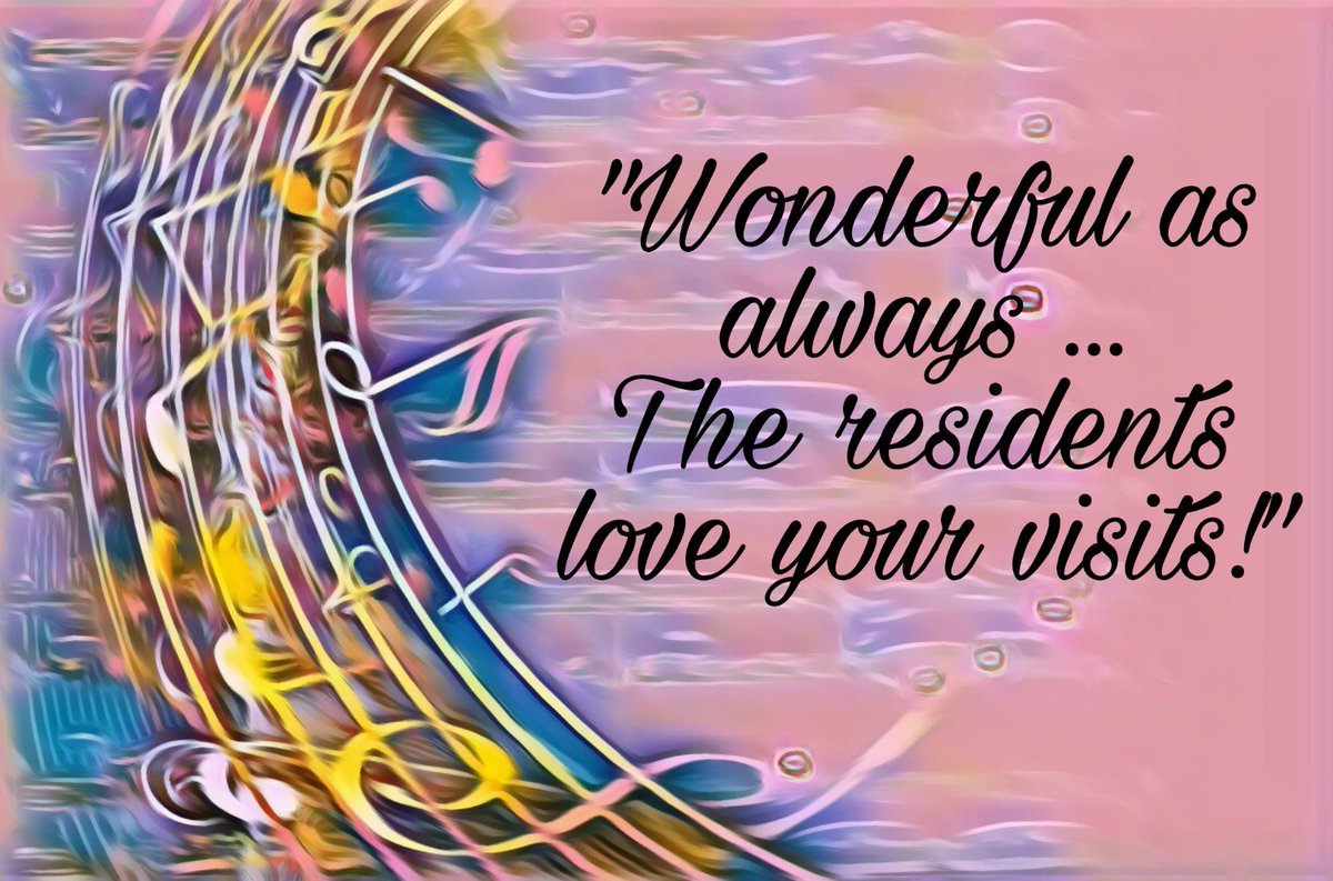 kandsgmusic's tweet photo. 2 fabulous sessions today in #Exeter. Lovely words from a staff member as we were leaving this afternoon ... "Wonderful as always ... the residents love your visits!" Well guess what? We love visiting them too 🎶😍🎶 #music #activities #care #Alzheimers #dementia https://t.co/yNSeMJETEo