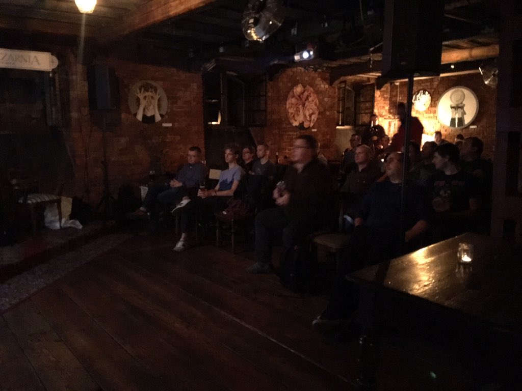 RogalaPiotr's tweet photo. #11 spotkanie #Azure we #Wroclaw :) sesje przedstawiaja: @mateudu @dzejzipl #maugp https://t.co/Vs3RGCIY09