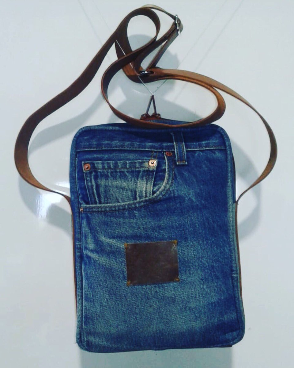 jeans sling bag design