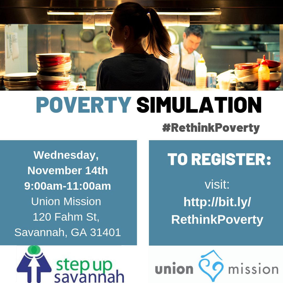 unionmissioninc's tweet photo. Walk a mile in the shoes of those facing poverty to try to understand the situations and decisions people experience every day. Register for the poverty simulation at https://t.co/6vvFKaIKul and begin to #RethinkPoverty https://t.co/xjogxyIFBs