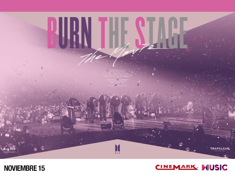 CinemarkSV's tweet photo. Hola ARMYS:

#BurnTheStageInElSalvador 

Noviembre 15. https://t.co/v4s548tSjp