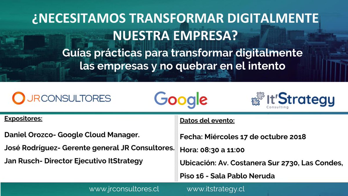 jan_ltStrategy's tweet photo. Estamos convencidos de la necesidad de transformarse digitalmente y con un sentido práctico, estratégico y centrados en el cliente. En esto estamos apoyando decididamente a las empresas para que hagan ese transito en forma eficiente y efectiva. https://t.co/J4G8Bbm6ay