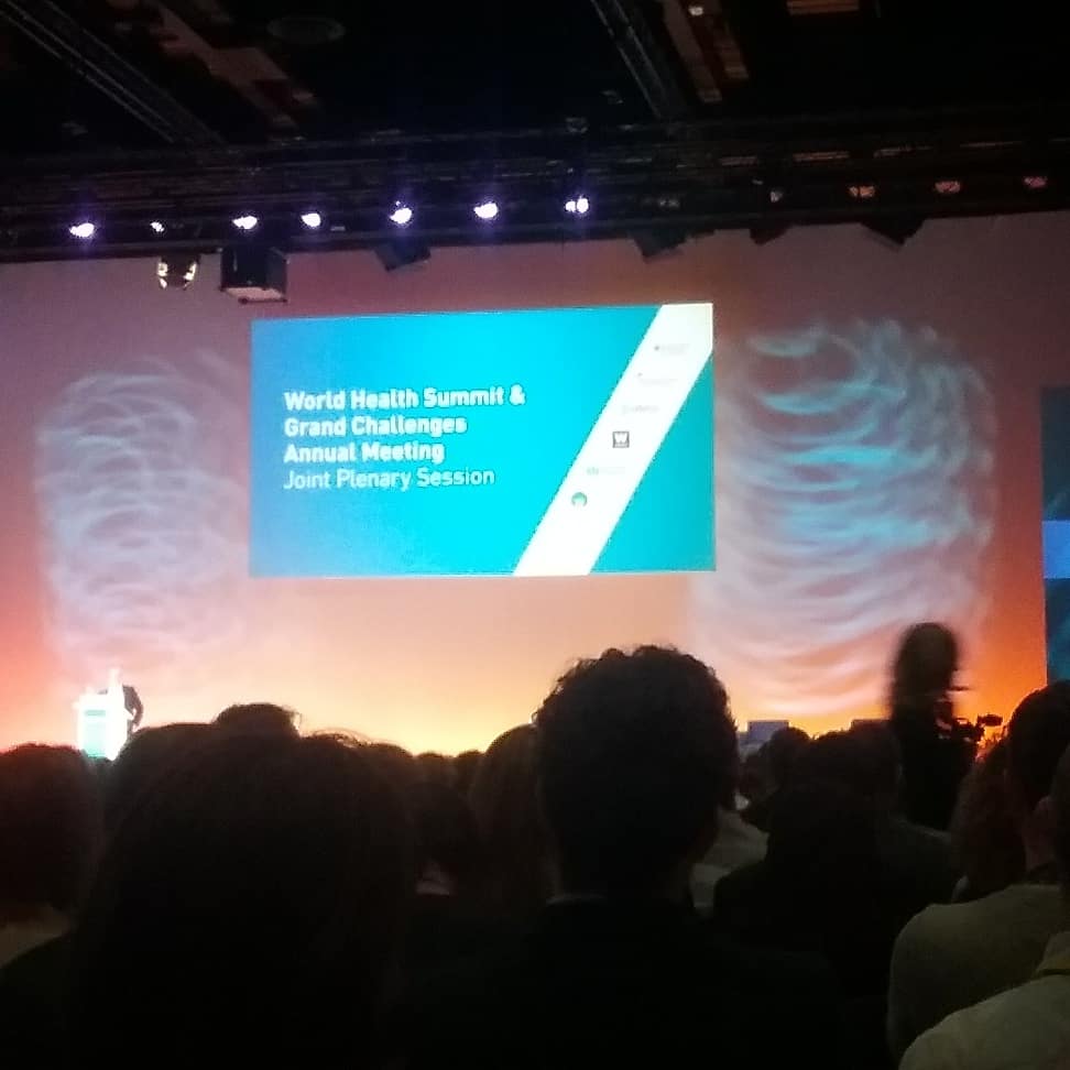 ElishaOsati's tweet photo. @ World Health Summit and Grand Challenges Annual Meeting in Berlin, Bill gates, Angela Merkel, Emmanuel Macron and Director General WHO Tedros Adhanom Ghebreyesus are addressing the meeting at Estrel Hotel Berlin #UniversalHealthCoverage #YoungPhysicianLeaders. #MATCONFERENCE https://t.co/6T7pVfmeY7