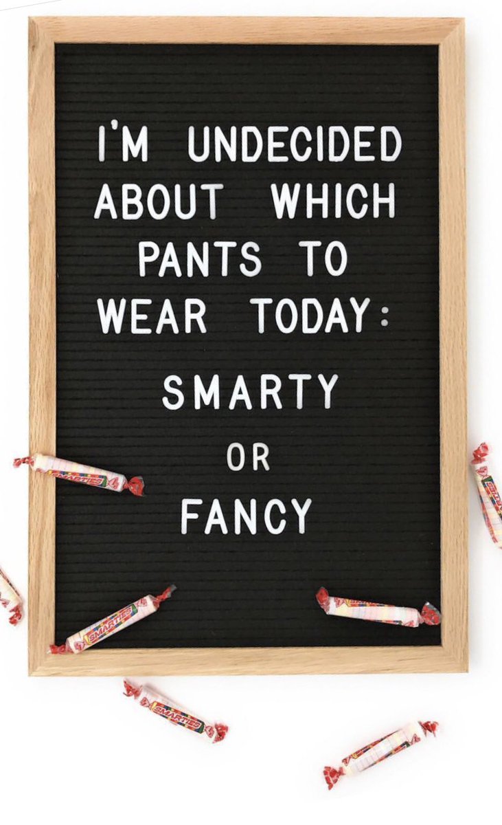 We’re wearing our fancy pants today because we have tons of giveaways and fun stuff planned this week! What pants are you wearing today?