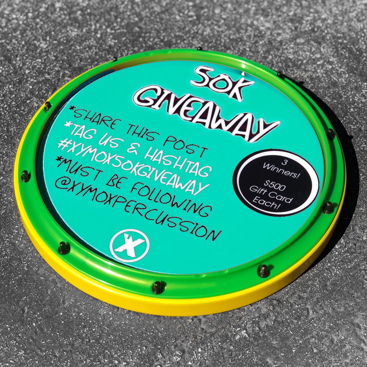 2 more days to enter our Instagram 50K Giveaway! instagram.com/xymoxpercussion