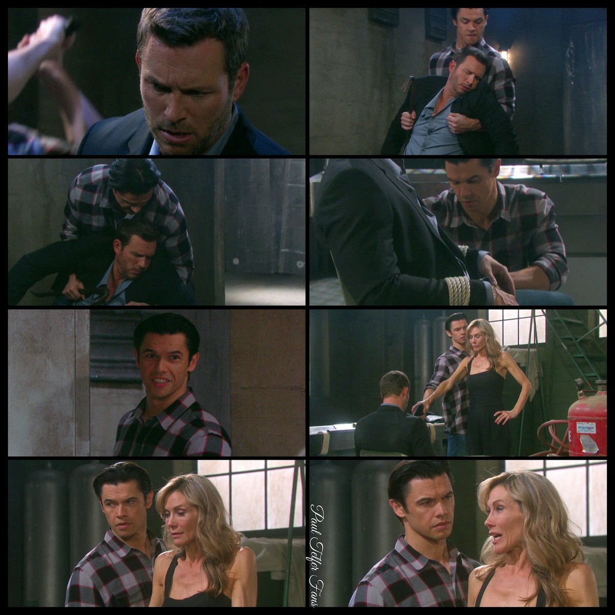 PaulTelferFans's tweet photo. Some stills from yesterday's #DaysOfOurLives episode. #XanderCook #Xander #XanderKiriakis #PaulTelfer #KristenDimera #StacyHaiduk #DOOL #Days #KeepXander #TeamXander https://t.co/LctYKzvtsF