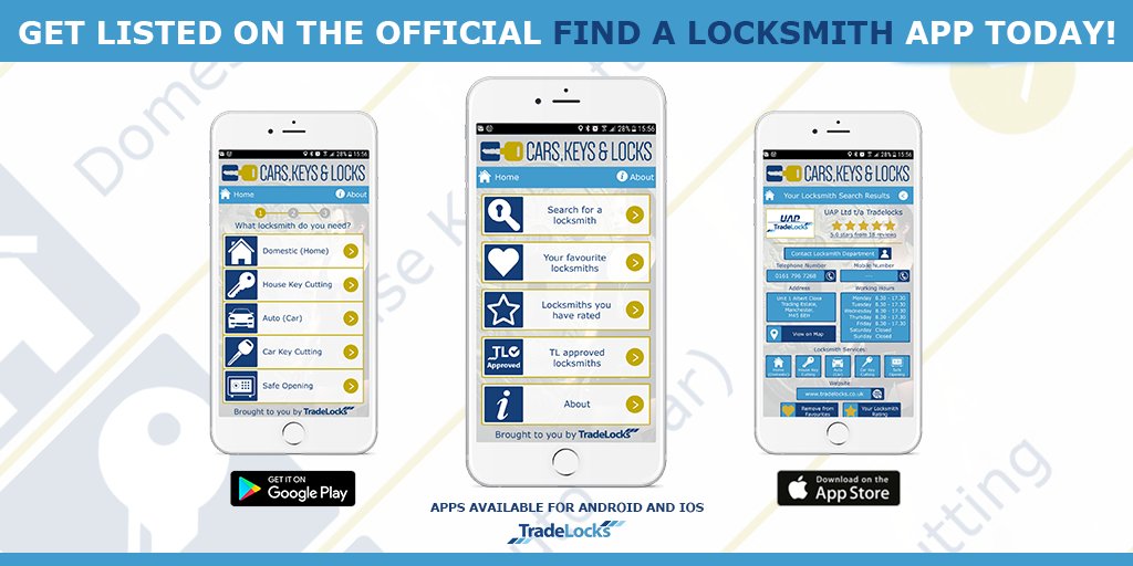 locksmithsapp tweet picture