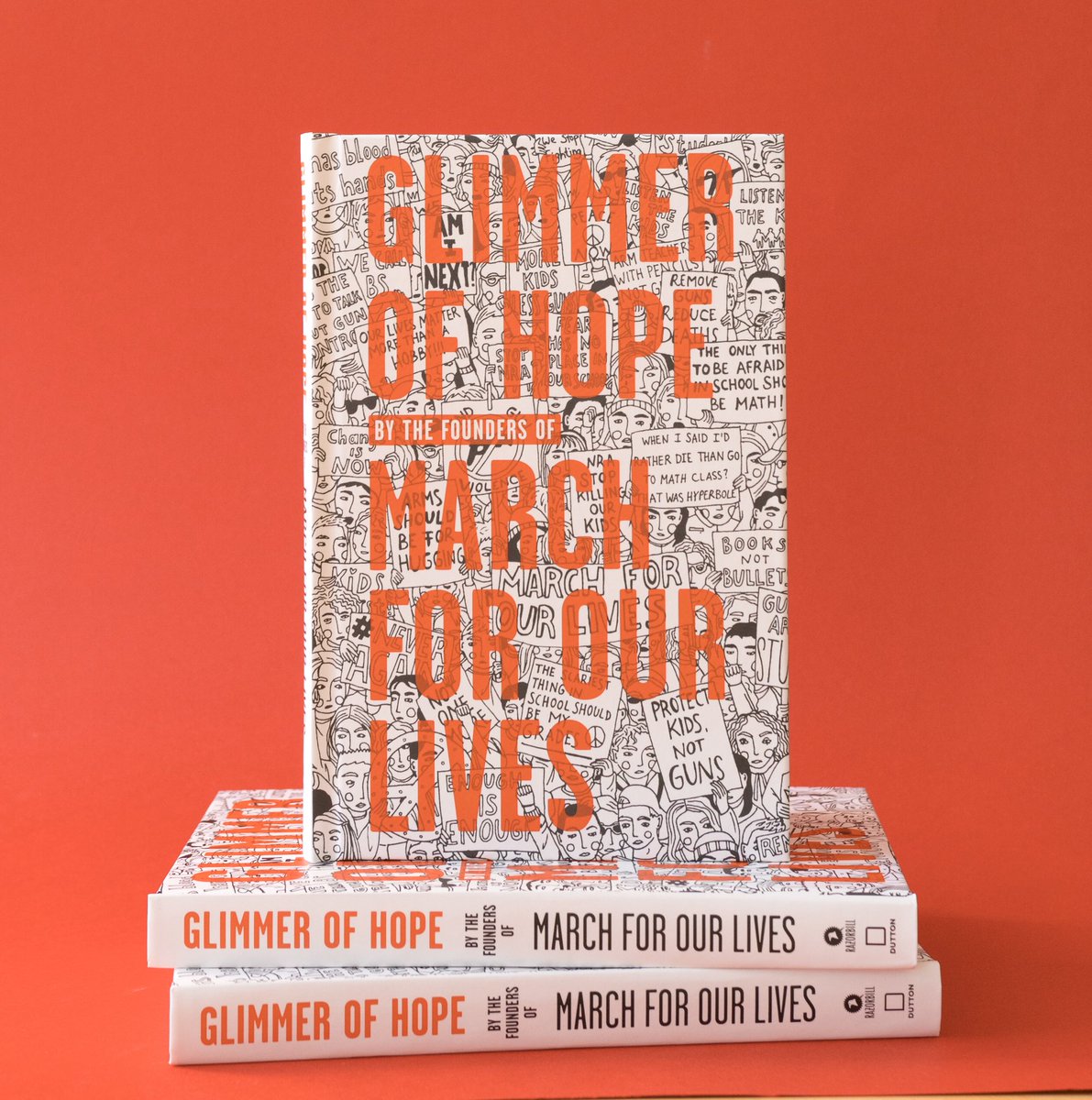 The <a href="/AMarch4OurLives/">March For Our Lives</a> team wrote a book about how we all came together and it comes out today! It summarizes incredibly difficult moments surrounded by love and passion. I talked about the day of the March, March 24th. Thankful for everyone that contributed to #GlimmerOfHope