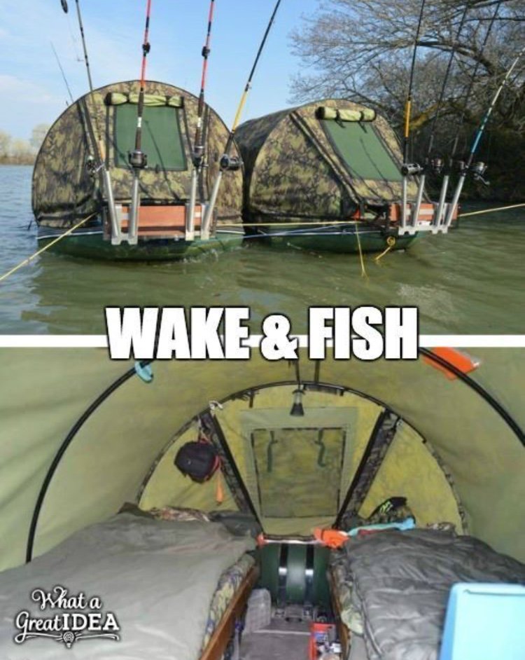 Sleep, fish, eat, repeat! 🎣😎#austinboats #wakeandfish #fishfishfish