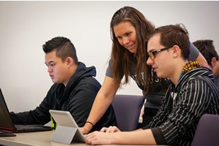 High school students can get 16 hours of computer science credit <a href="/WeberStateU/">Weber State University</a>, preparing for high-paying, high-demand jobs. Course is taught <a href="/NUAMEShs/">NUAMES</a> &amp; broadcast to local high schools in northern Utah. Strategic Workforce Investment $ supports initiative bit.ly/2Cl9v7I