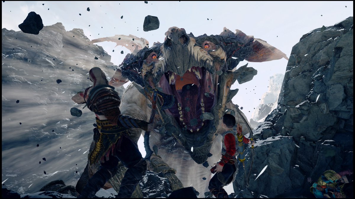 Positive_Nomad's tweet photo. Do you think it saw us? @Urban_Tentacles #VGPUnite #GodofWar #gamingscreenshots #Exploringgames #PS4share https://t.co/tWdErzAXS5